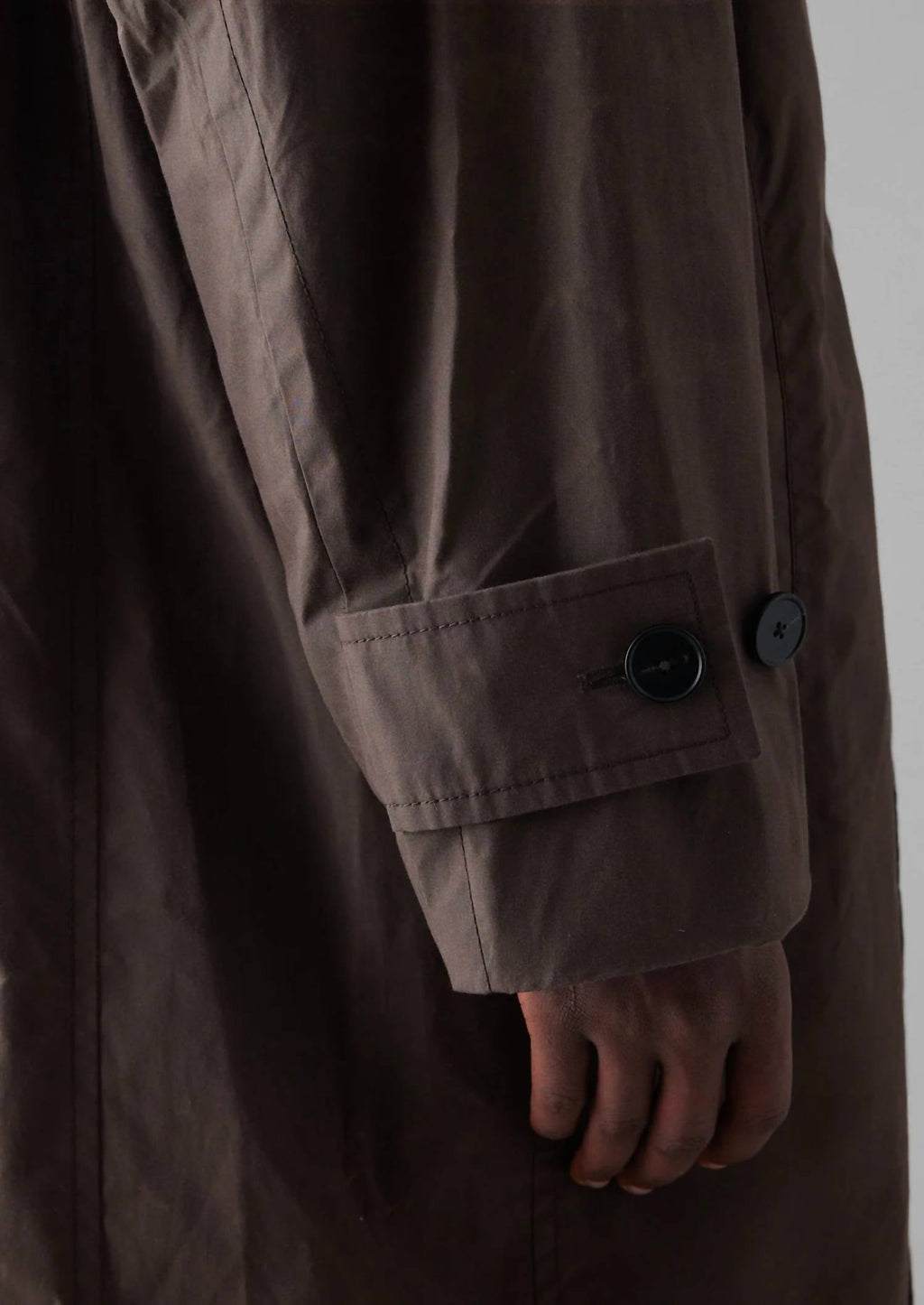 Waxed Cotton Trench Coat