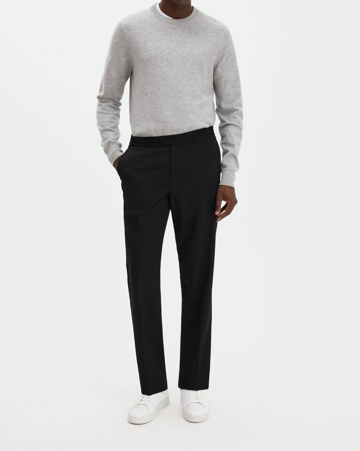 Theo Relaxed-fit Wool Trousers