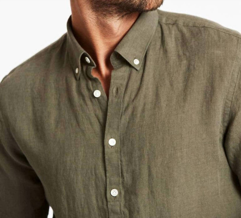 Modern Fit Soft Linen Shirt